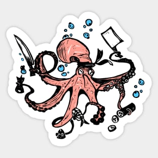 Banzai Tako Sticker